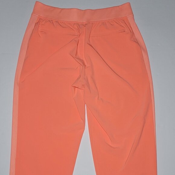 Athleta Womens Orange Brooklyn Mid Rise Ankle Pants Size 8 - Picture 2 of 14